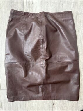Bod & Christensen leather skirt
